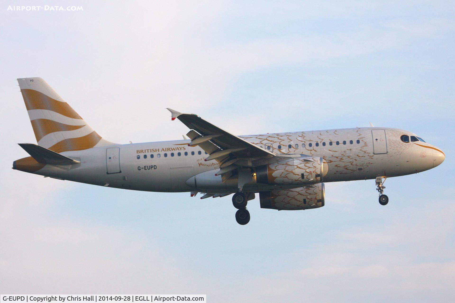 G-EUPD, 1999 Airbus A319-131 C/N 1142, British Airways 