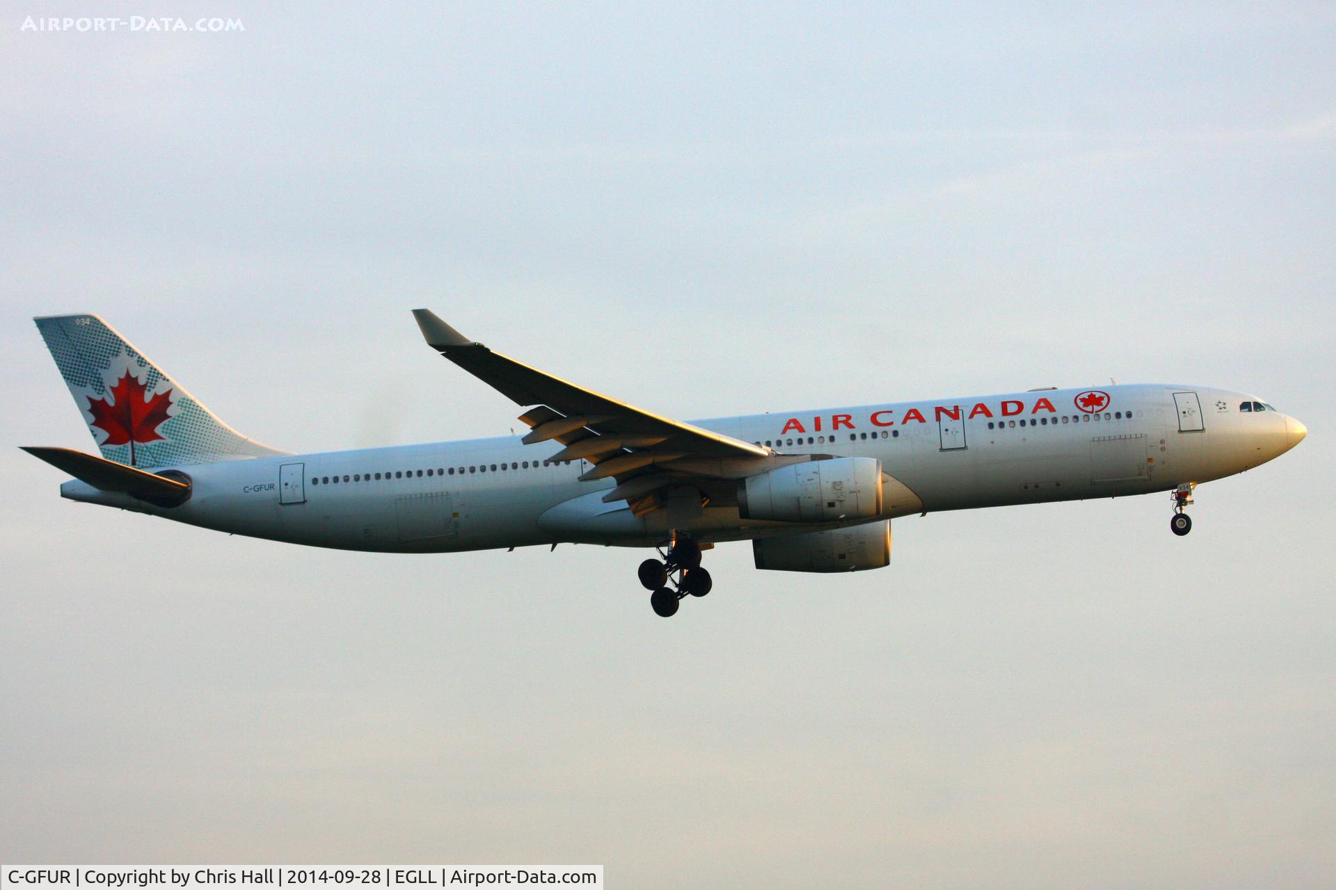 C-GFUR, 2000 Airbus A330-343 C/N 344, Air Canada