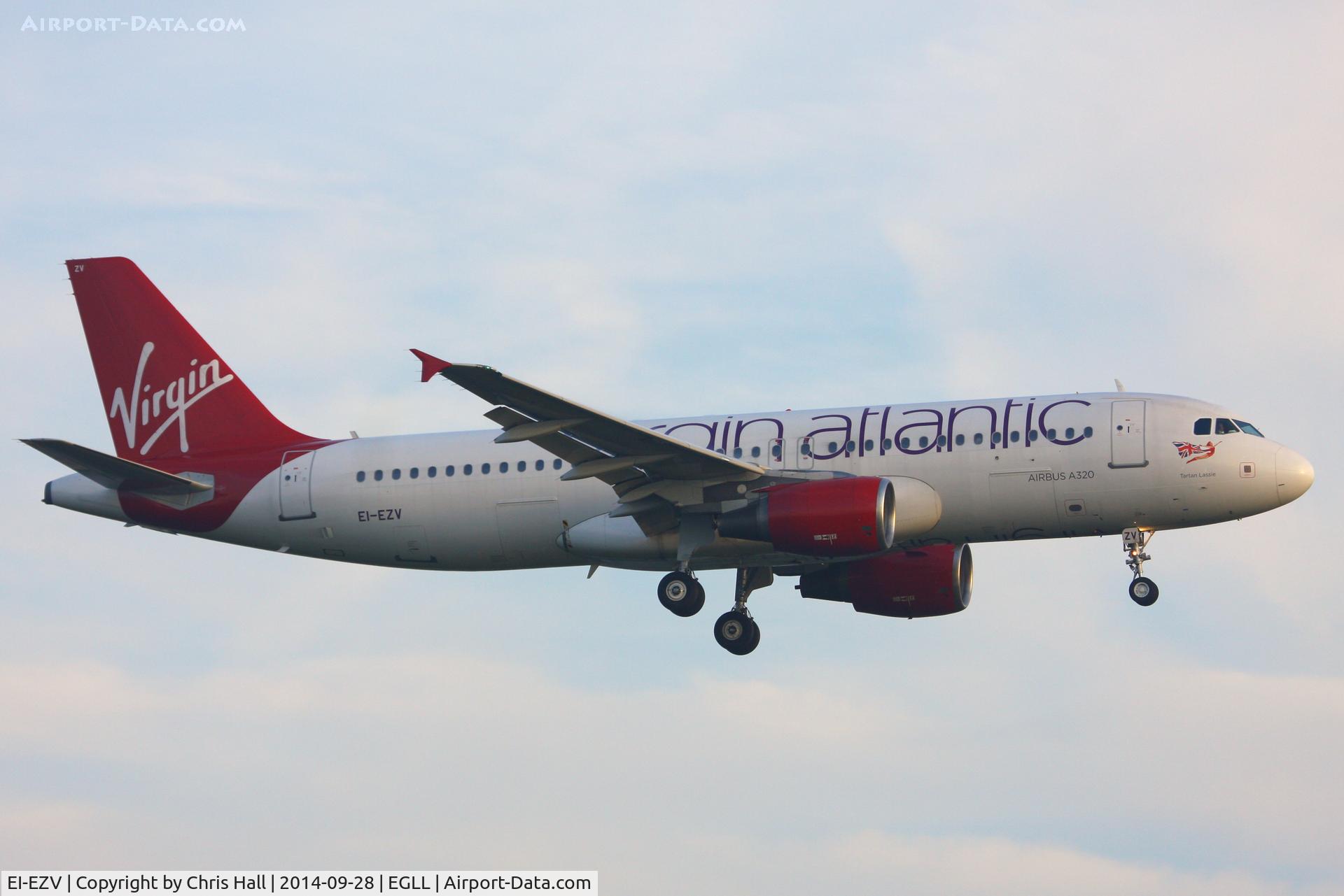 EI-EZV, 2003 Airbus A320-214 C/N 2001, Virgin Atlantic