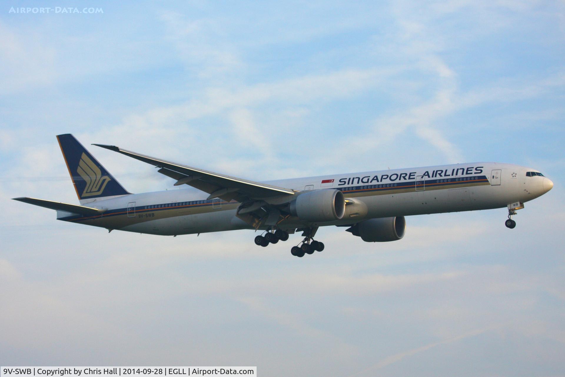 9V-SWB, 2006 Boeing 777-312/ER C/N 33377, Singapore Airlines