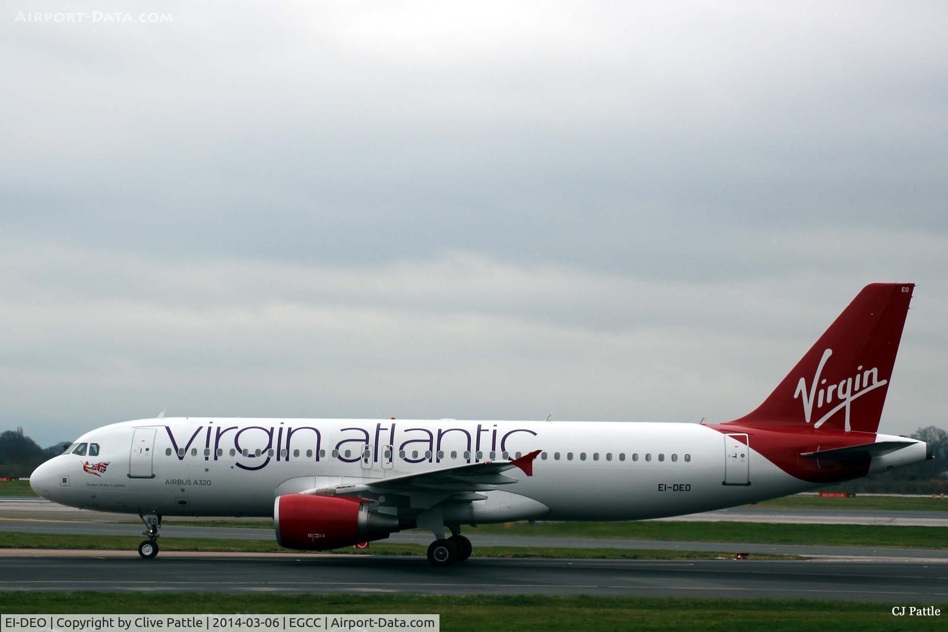 EI-DEO, 2005 Airbus A320-214 C/N 2486, Manchester taxy to the gate