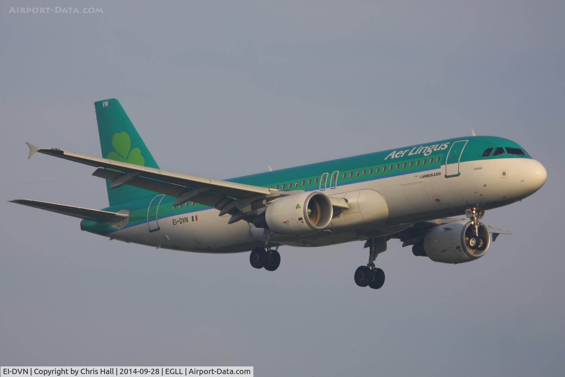 EI-DVN, 2011 Airbus A320-214 C/N 4715, Aer Lingus