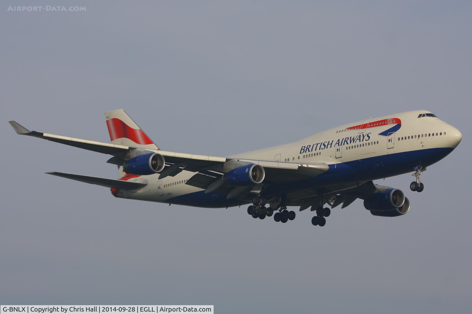 G-BNLX, 1992 Boeing 747-436 C/N 25435, British Airways