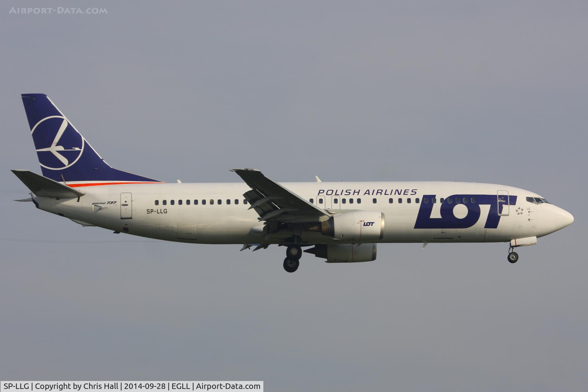 SP-LLG, 1997 Boeing 737-45D C/N 28753, LOT - Polish Airlines