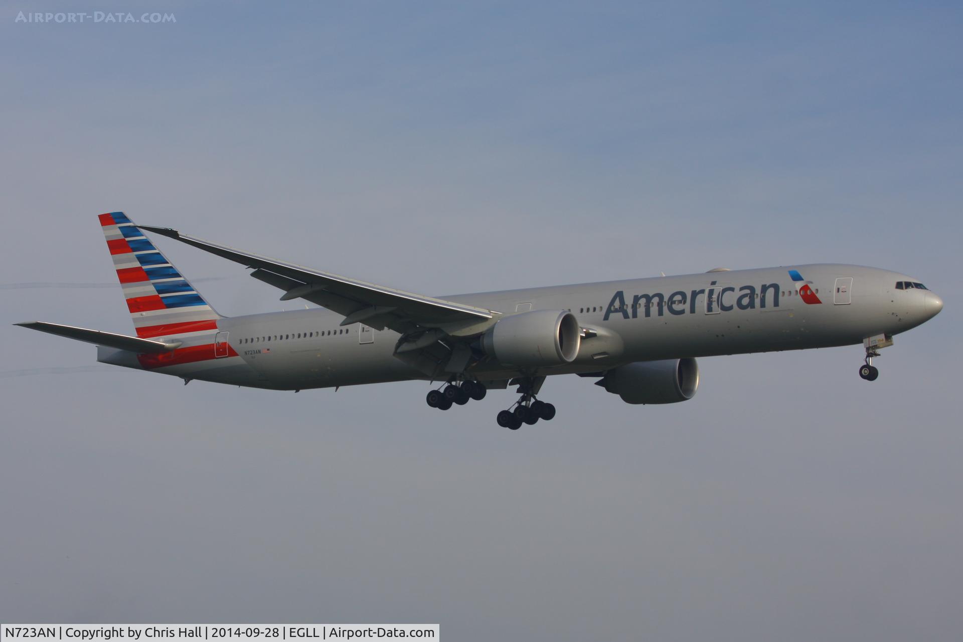 N723AN, 2013 Boeing 777-323/ER C/N 33125, American Airlines