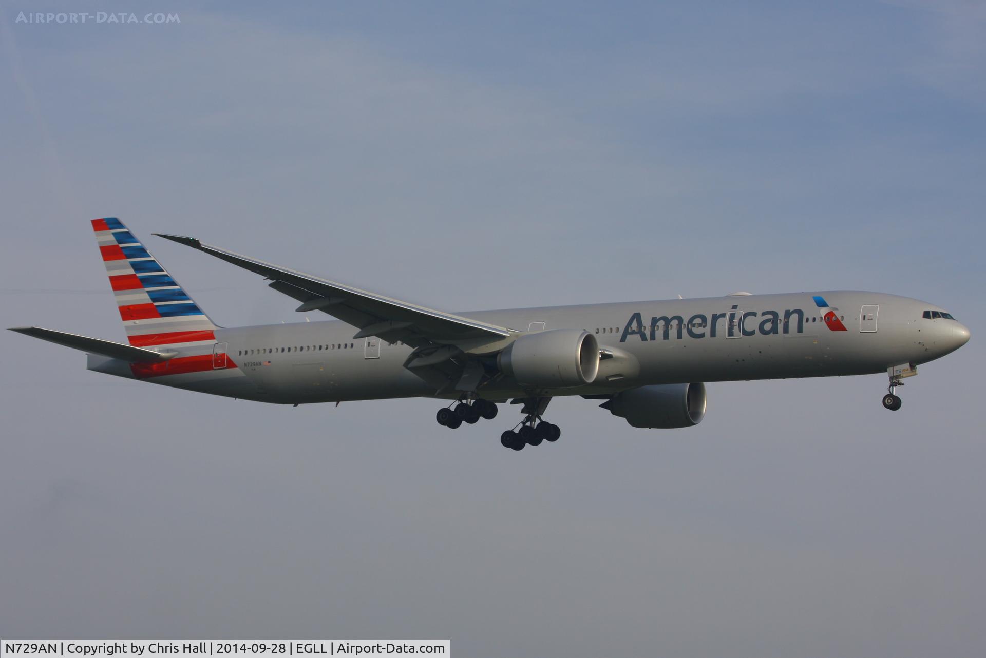 N729AN, 2014 Boeing 777-323/ER C/N 33127, American Airlines