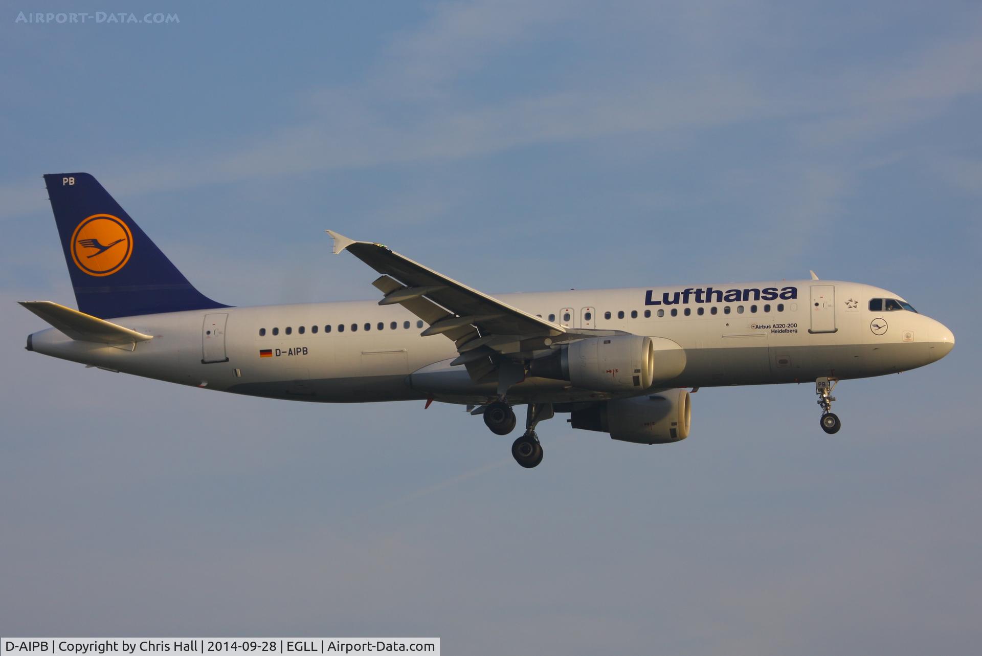 D-AIPB, 1989 Airbus A320-211 C/N 0070, Lufthansa