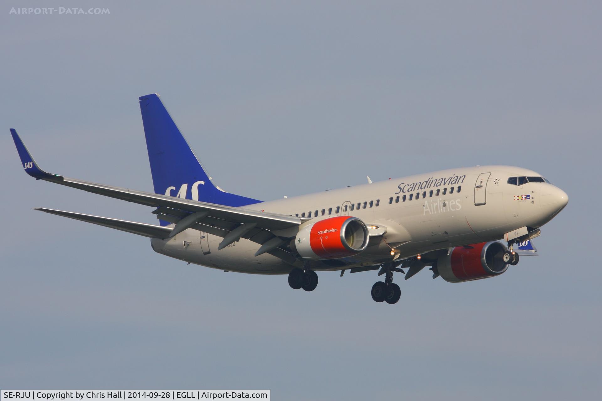 SE-RJU, 2002 Boeing 737-76N C/N 29885, Scandinavian Airlines