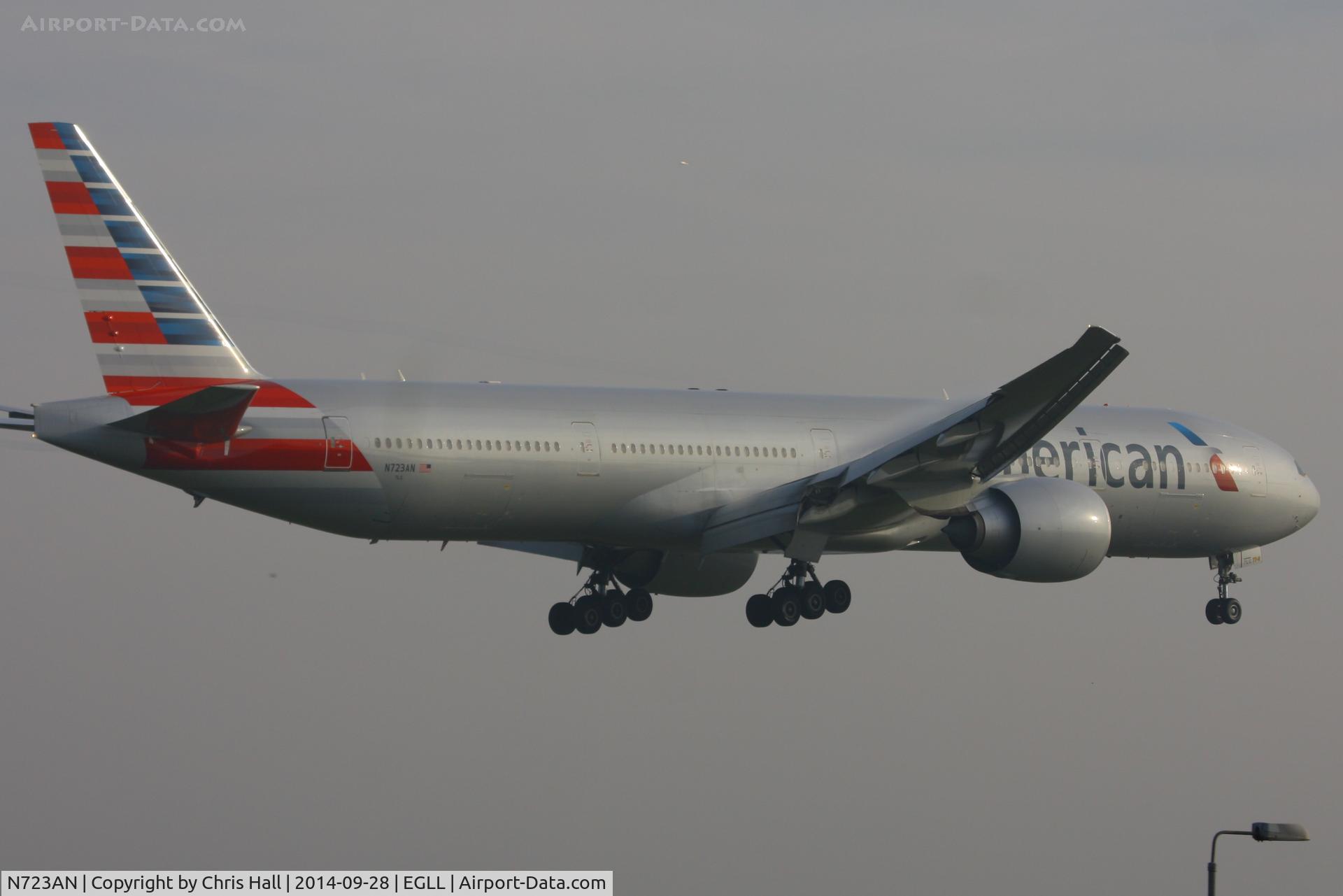 N723AN, 2013 Boeing 777-323/ER C/N 33125, American Airlines