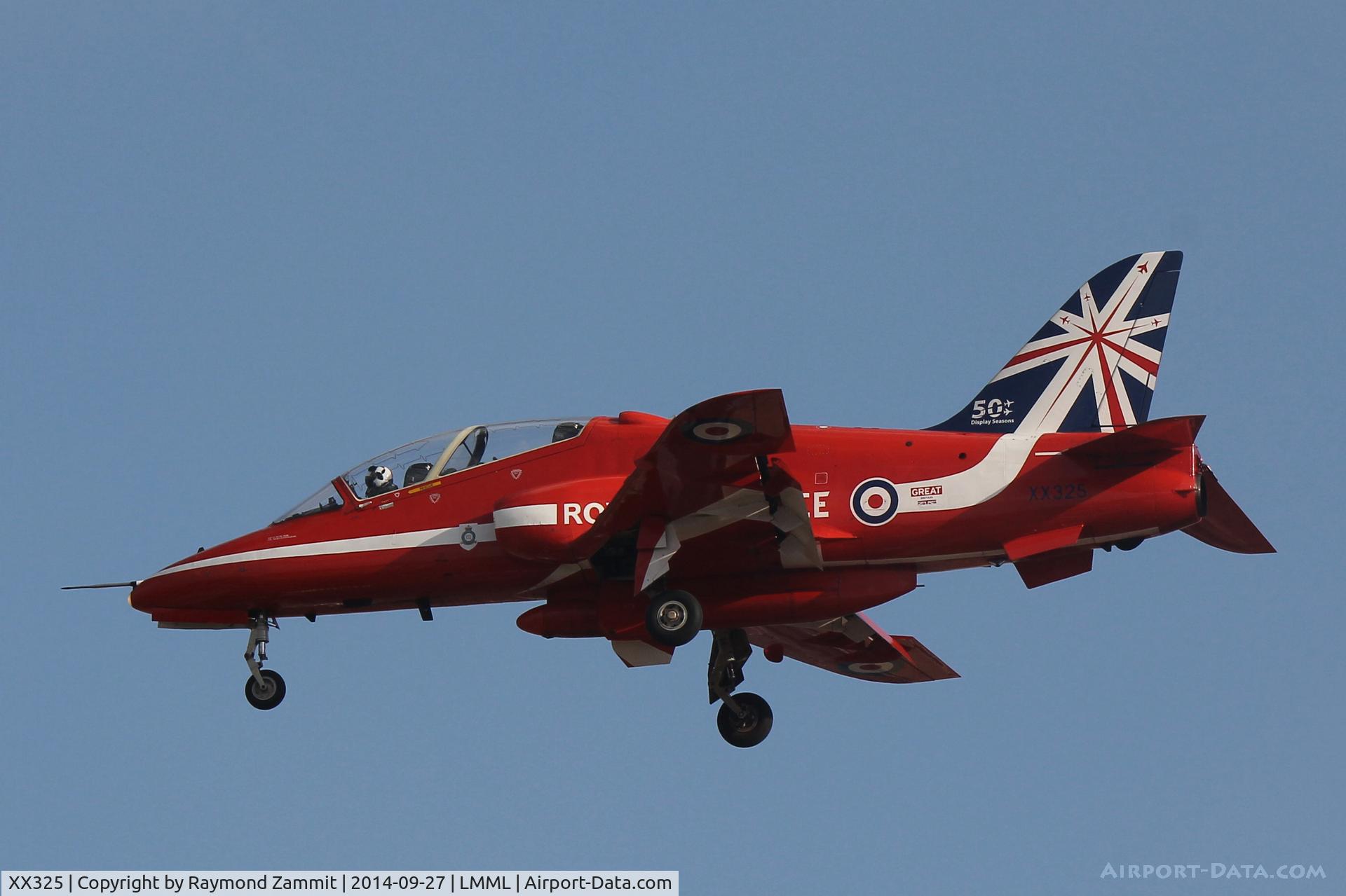 XX325, 1980 Hawker Siddeley Hawk T.1 C/N 169/312150, HS Hawk T.1 XX325 Red Arrows RAF