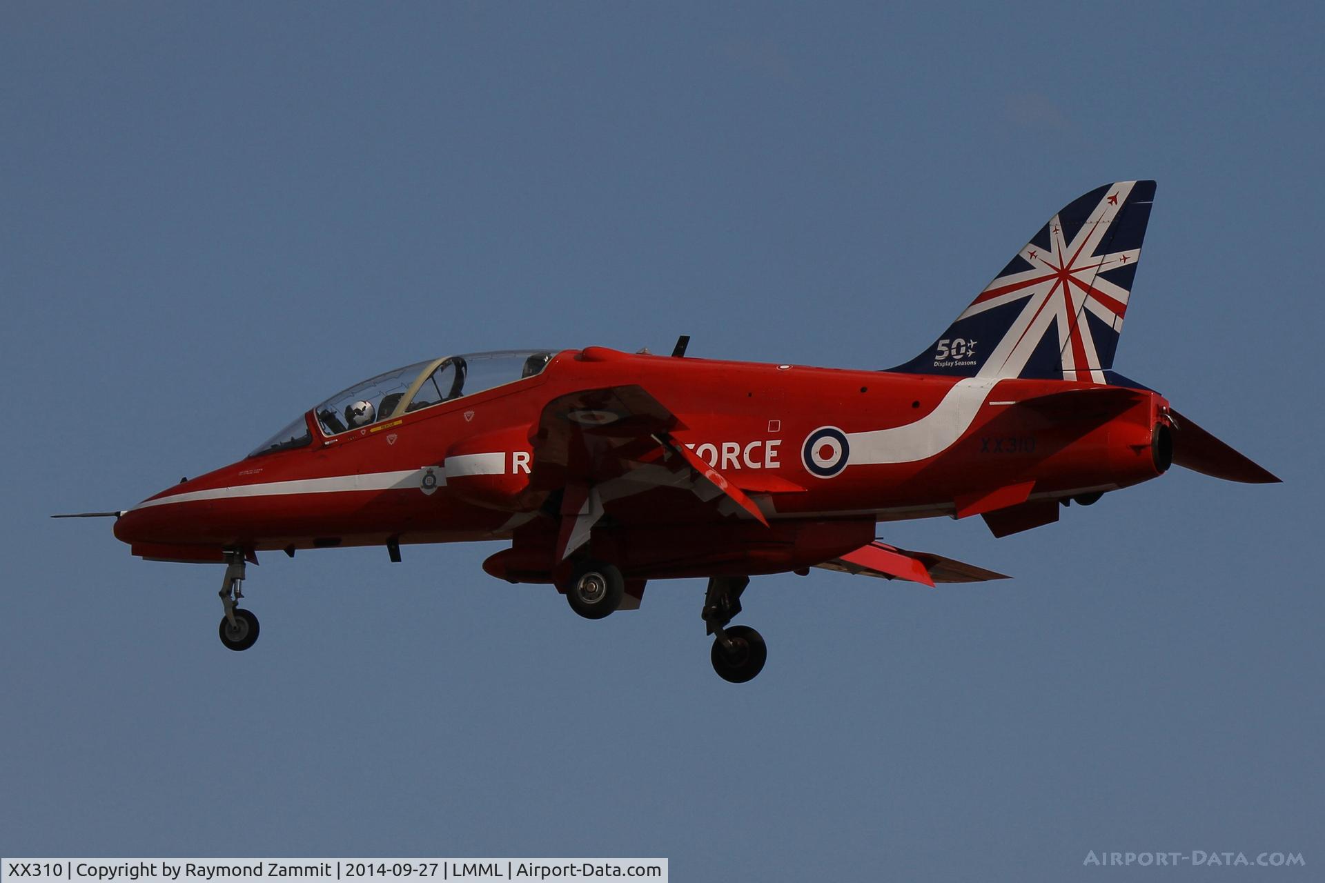 XX310, 1980 Hawker Siddeley Hawk T.1W C/N 145/312135, HS Hawk T.1W XX310 Red Arrows RAF