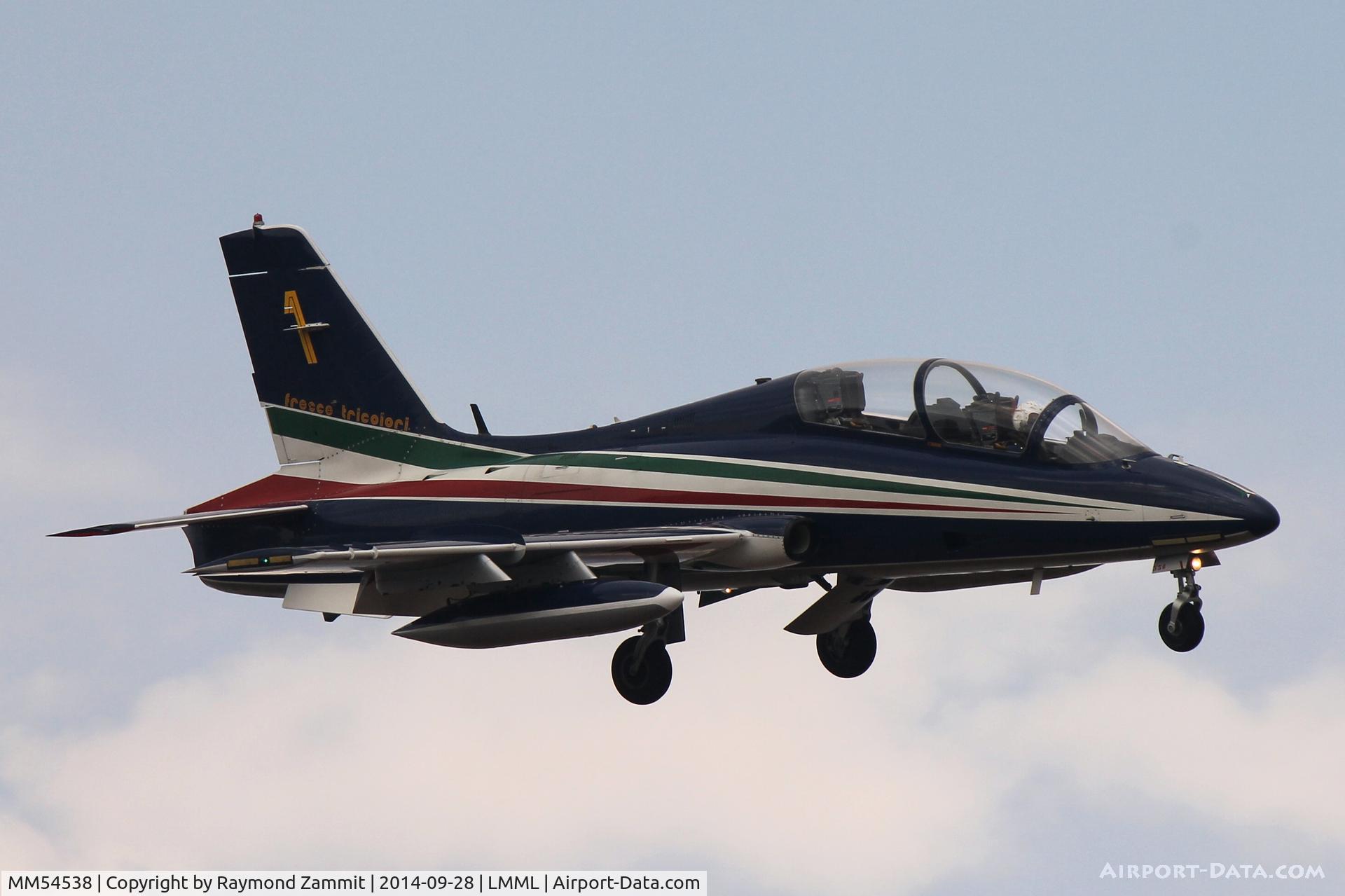 MM54538, Aermacchi MB-339PAN C/N 6759/154/AA070, MB339 MM54538/1 Frecce Tricolori Italian Air Force