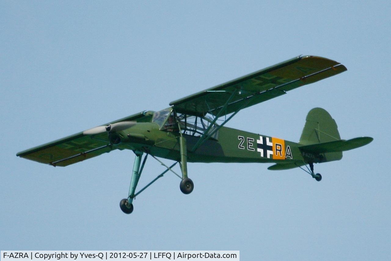 F-AZRA, Fieseler Fi-156C-3 Storch C/N 2039, Fieseler Fi-156C-3 Storch, La Ferté-Alais Airfield (LFFQ) Air show 2012