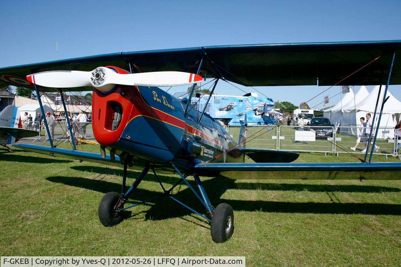 F-GKEB, Stampe-Vertongen SV-4C C/N 618, Stampe-Vertongen SV-4C, La Ferté-Alais Airfield (LFFQ) Air Show air show 2012