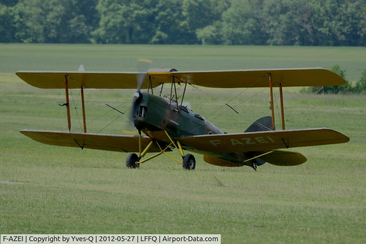 F-AZEI, 1941 De Havilland DH-82A Tiger Moth II C/N 84882, De Havilland DH-82A Tiger Moth II, La Ferté-Alais Airfield (LFFQ) Air Show 2012