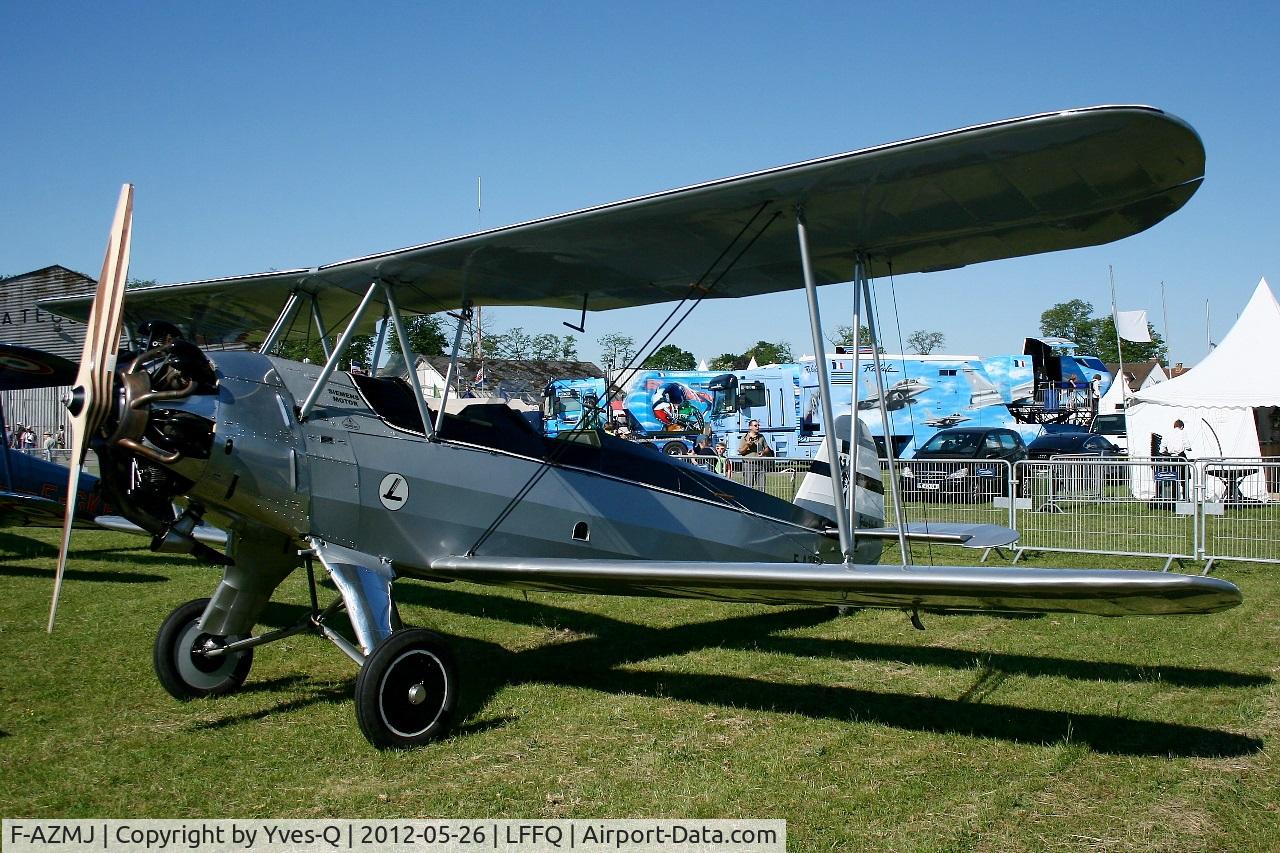 F-AZMJ, 1940 Focke-Wulf Fw-44J Stieglitz C/N 2782, Focke Wulf FW 44J Stieglitz, La Ferté Alais Airfield (LFFQ) Air Show 2012