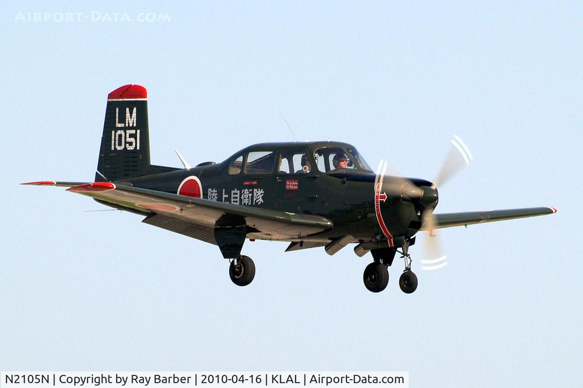N2105N, 1960 Fuji LM-2 Nikko C/N TMA-1, Fuji LM-2 Mentor [TMA-1] Lakeland-Linder~N 16/04/2010