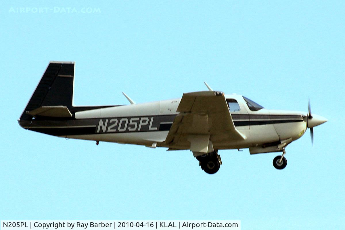 N205PL, 1987 Mooney M20J 201 C/N 24-3020, M.20J Model 205 [24-3020] Lakeland-Linder~N 16/04/2010