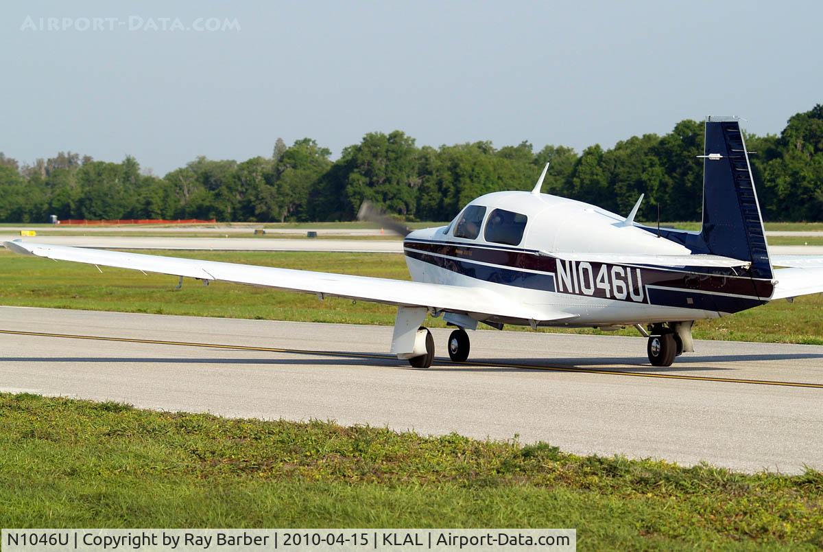 N1046U, 1989 Mooney M20J 201 C/N 24-3114, M.20J Model 205 [24-3114] Lakeland-Linder~N 15/04/2010