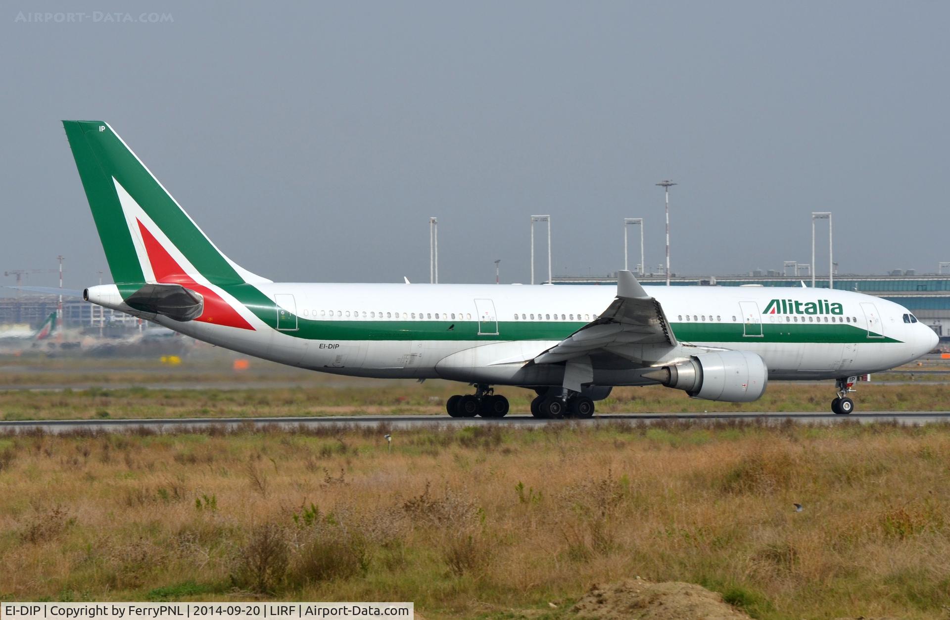 EI-DIP, 2000 Airbus A330-202 C/N 339, Alitalia A332 taking-off.