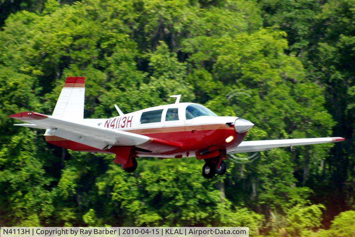 N4113H, 1978 Mooney M20J 201 C/N 24-0628, M.20J Model 201 [24-0628] Lakeland-Linder~N 15/04/2010