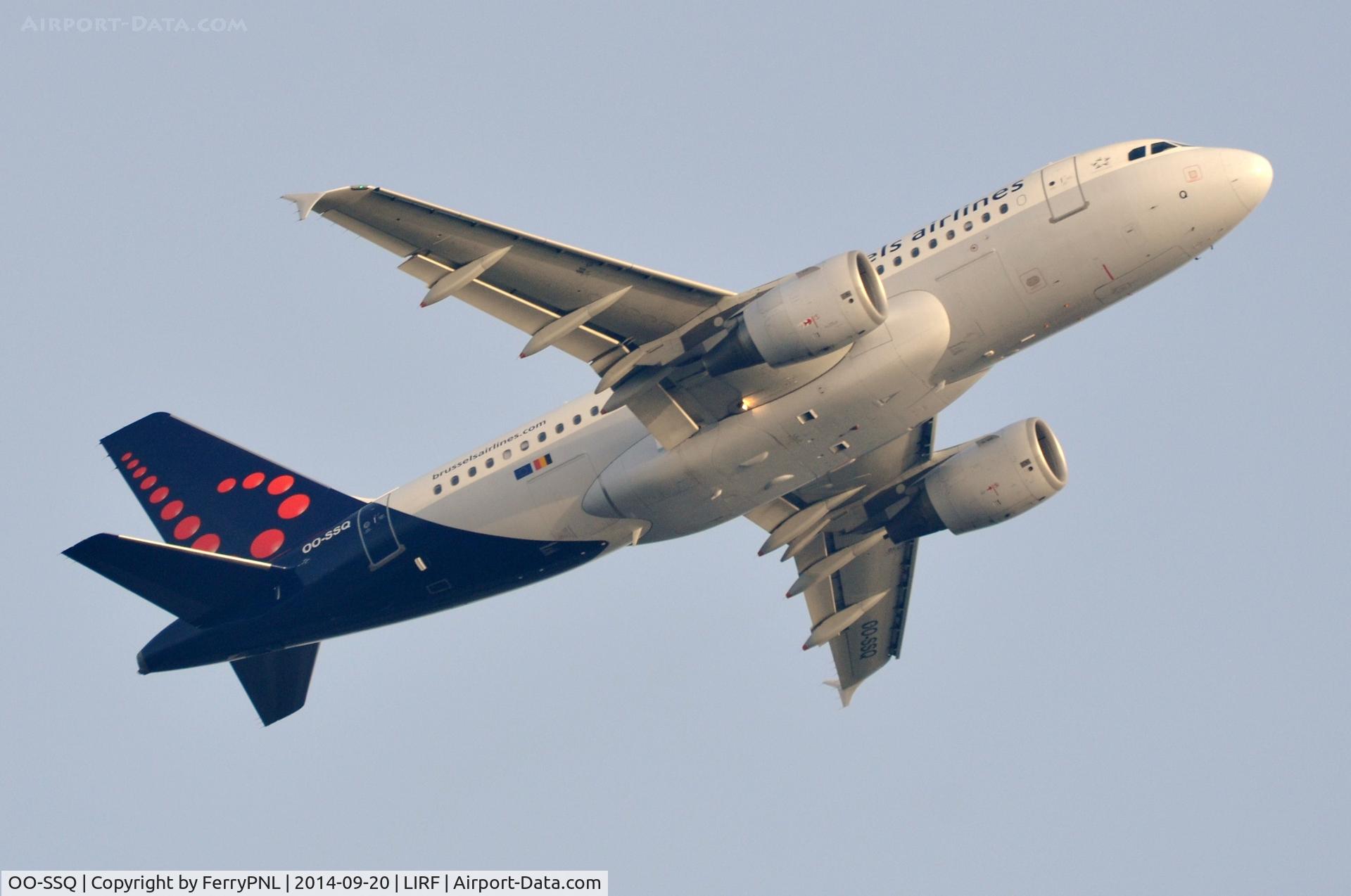 OO-SSQ, 2009 Airbus A319-112 C/N 3790, A319 back to Brussels
