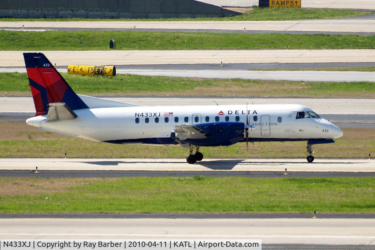 N433XJ, 1997 Saab 340B C/N 340B-433, SAAB-Scania SF.340B [433] (Delta Connction) Atlanta-Hartsfield~N 11/04/2010