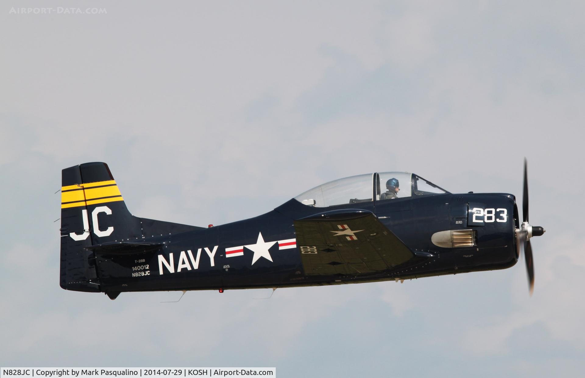 N828JC, 1955 North American T-28B Trojan C/N 219-11, North American T-28B