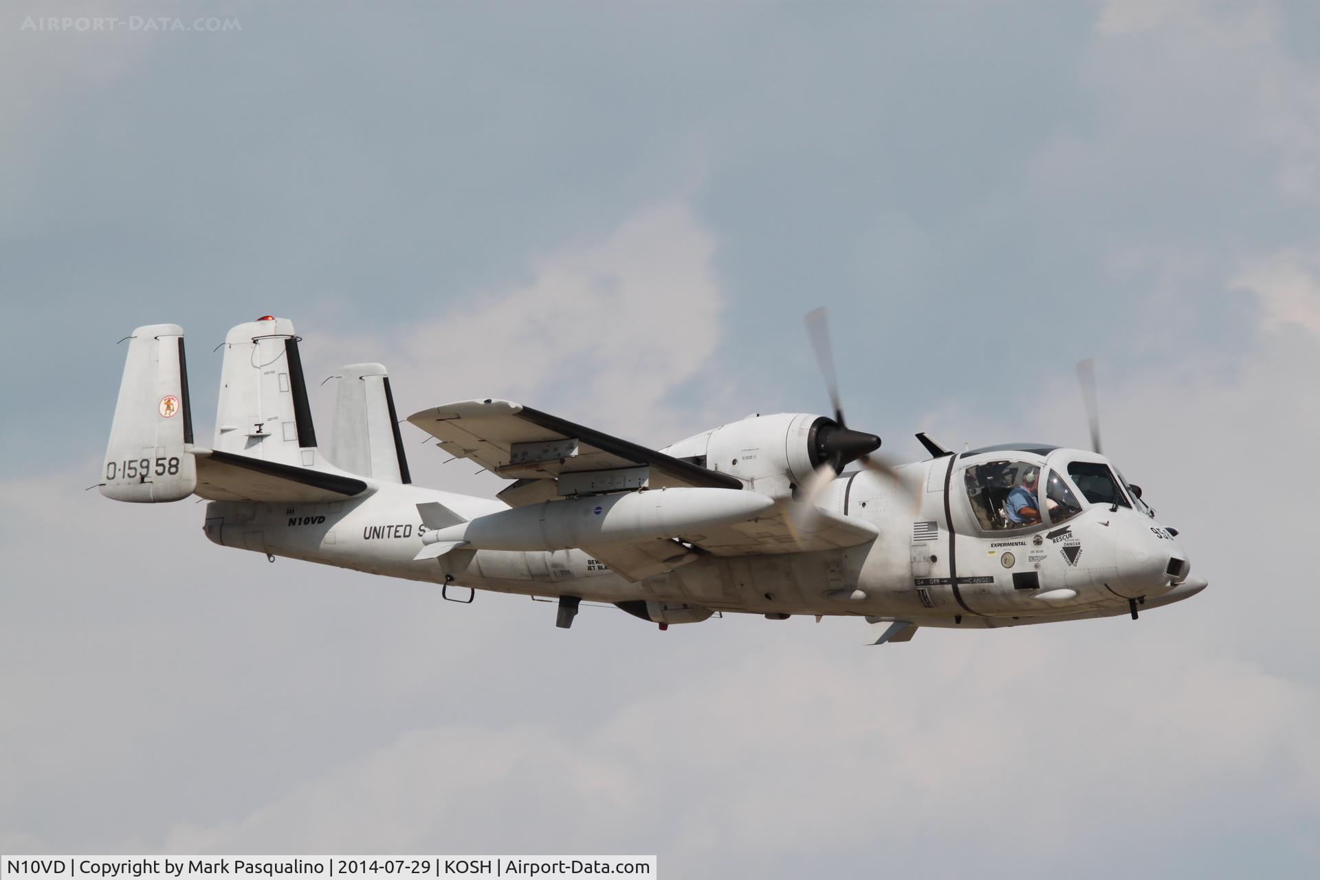 N10VD, 1968 Grumman OV-1D Mohawk C/N 162C, Grumman OV-1D