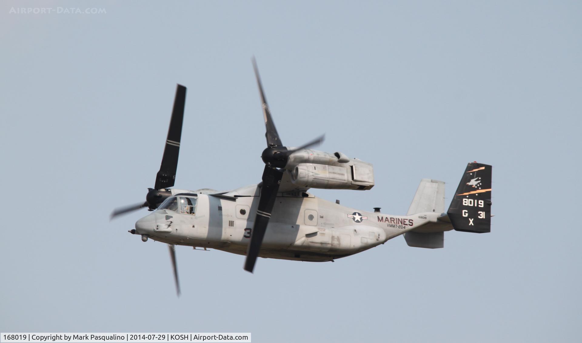 168019, 2011 Bell-Boeing MV-22B Osprey C/N D0149, MV-22B Osprey