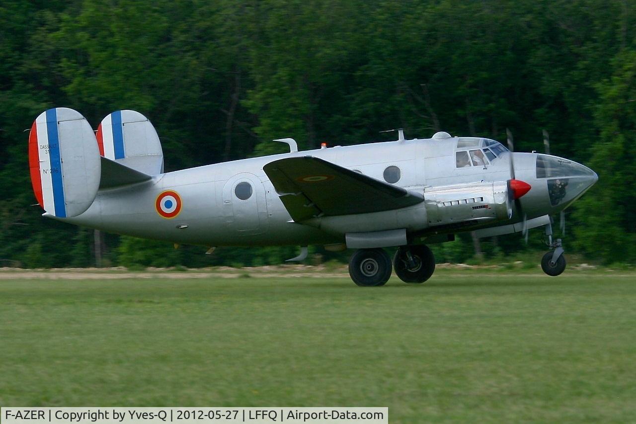 F-AZER, Dassault MD-311 Flamant C/N 276, Dassault MD-311 Flamant F-AZER (cn 276 ), La Ferté Alais Airfield (LFFQ) Air Show 2012