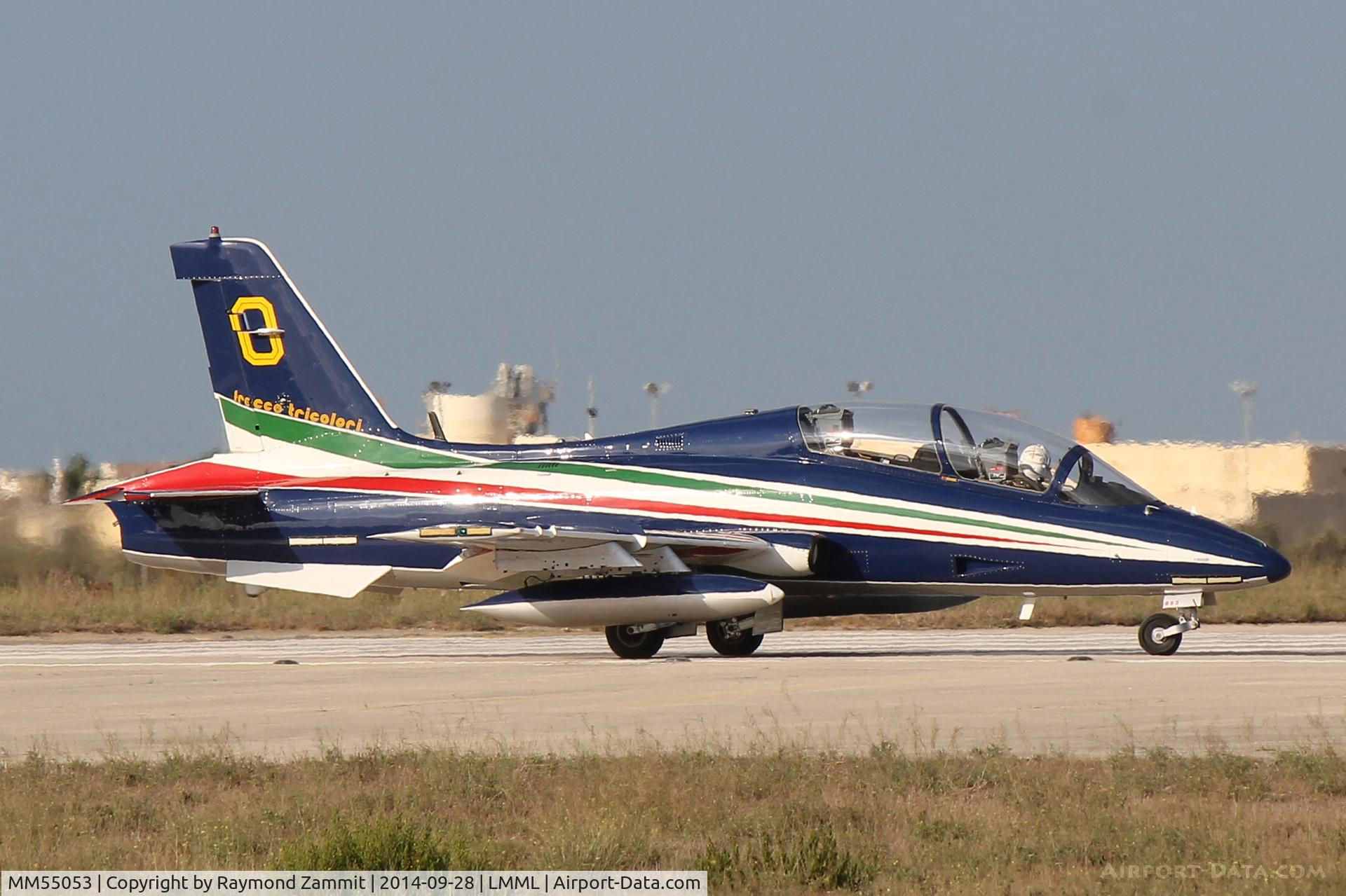MM55053, Aermacchi MB-339PAN C/N 6847/187/AA084, MB339 MM55053/0 Frecce Tricolori Italian Air Force