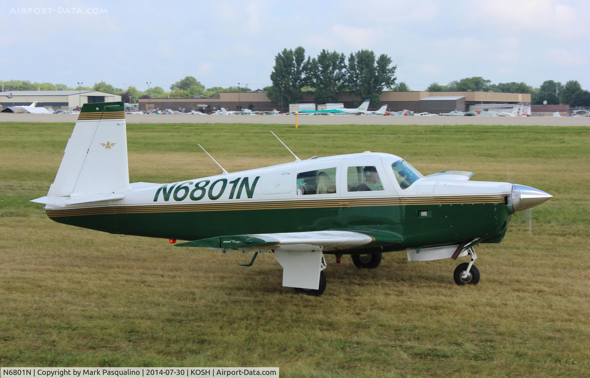 N6801N, 1968 Mooney M20C Ranger C/N 680102, Mooney M20C