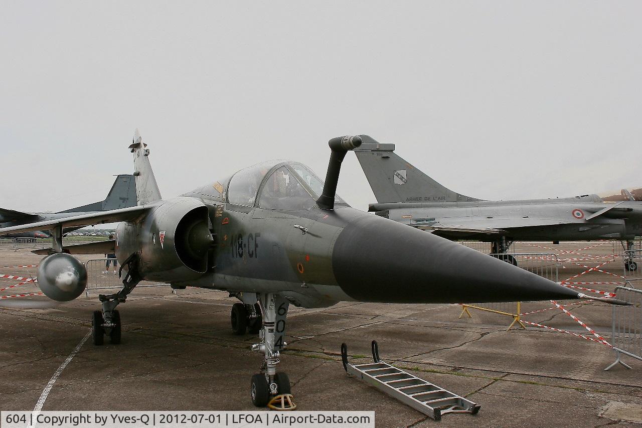 604, Dassault Mirage F.1CR C/N 604, Dassault Mirage F1CR (118-CF), Static display, Avord Air Base 702 (LFOA) open day 2012