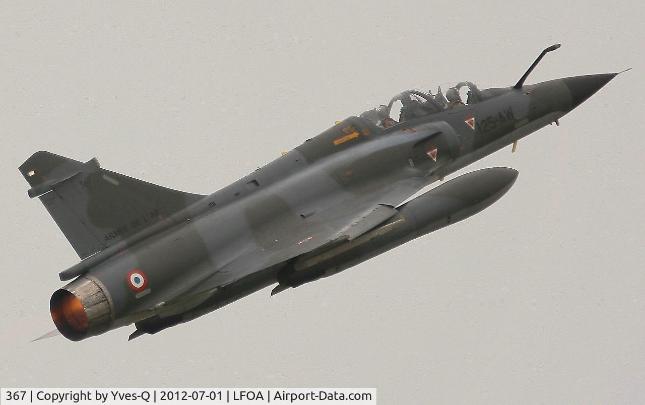 367, Dassault Mirage 2000N C/N 362, French Air Force Dassault Mirage 2000N (125-AW), Ramex Delta display, Avord Air Base 702 (LFOA) open day 2012