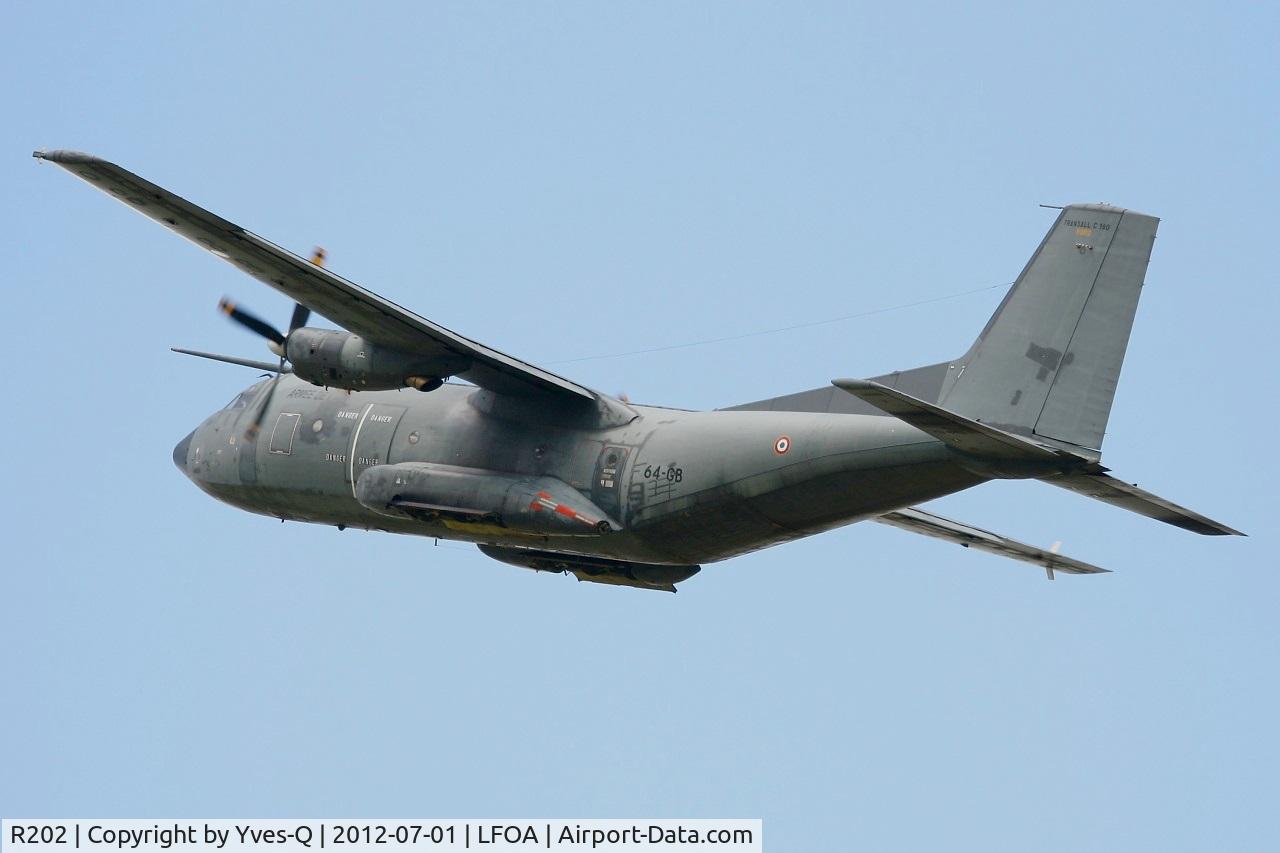 R202, Transall C-160R C/N 202, French Air Force Transall C-160R, Avord Air Base 702 (LFOA) Open day 2012
