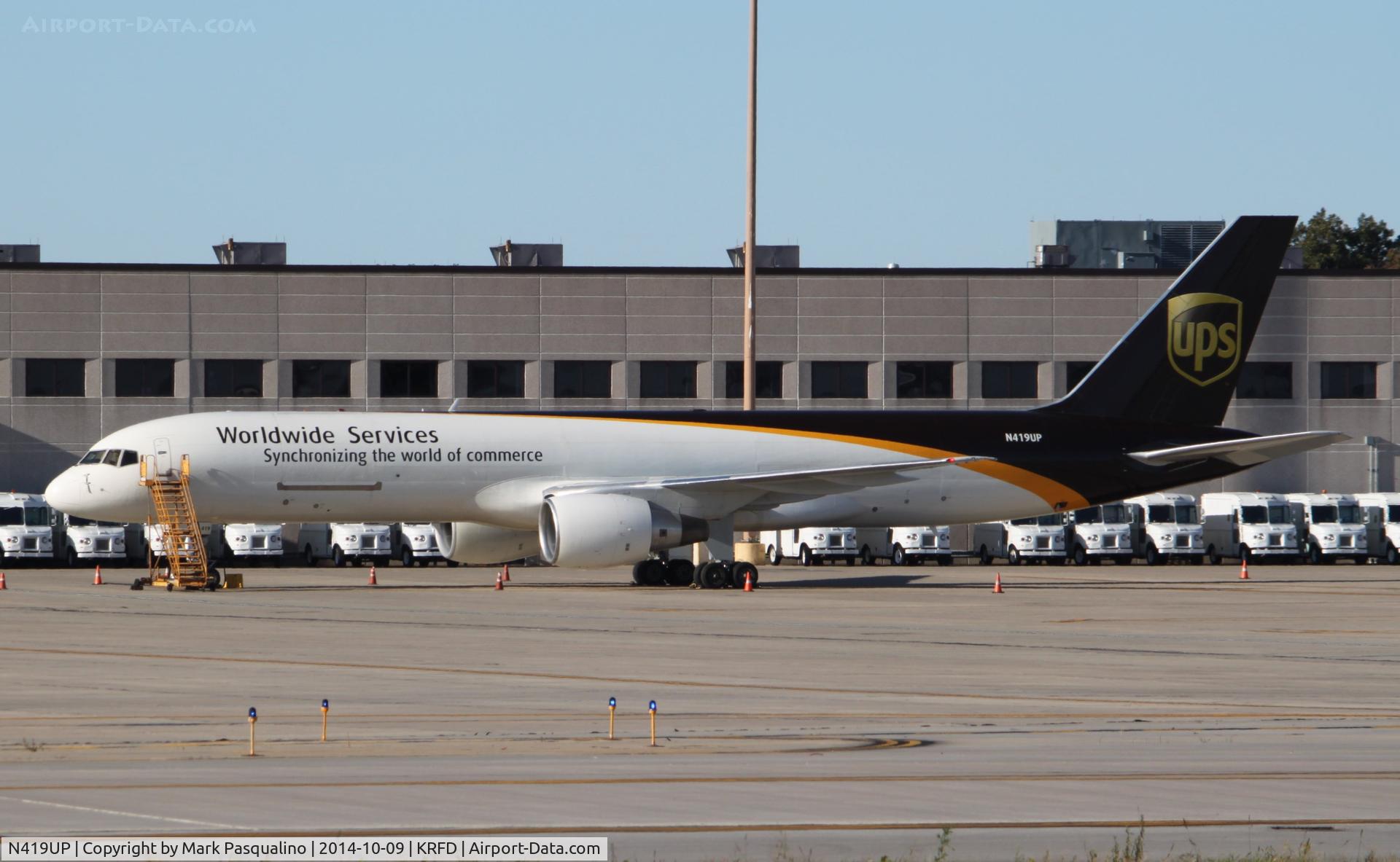 N419UP, 1990 Boeing 757-24APF C/N 23906, Boeing 757-200F