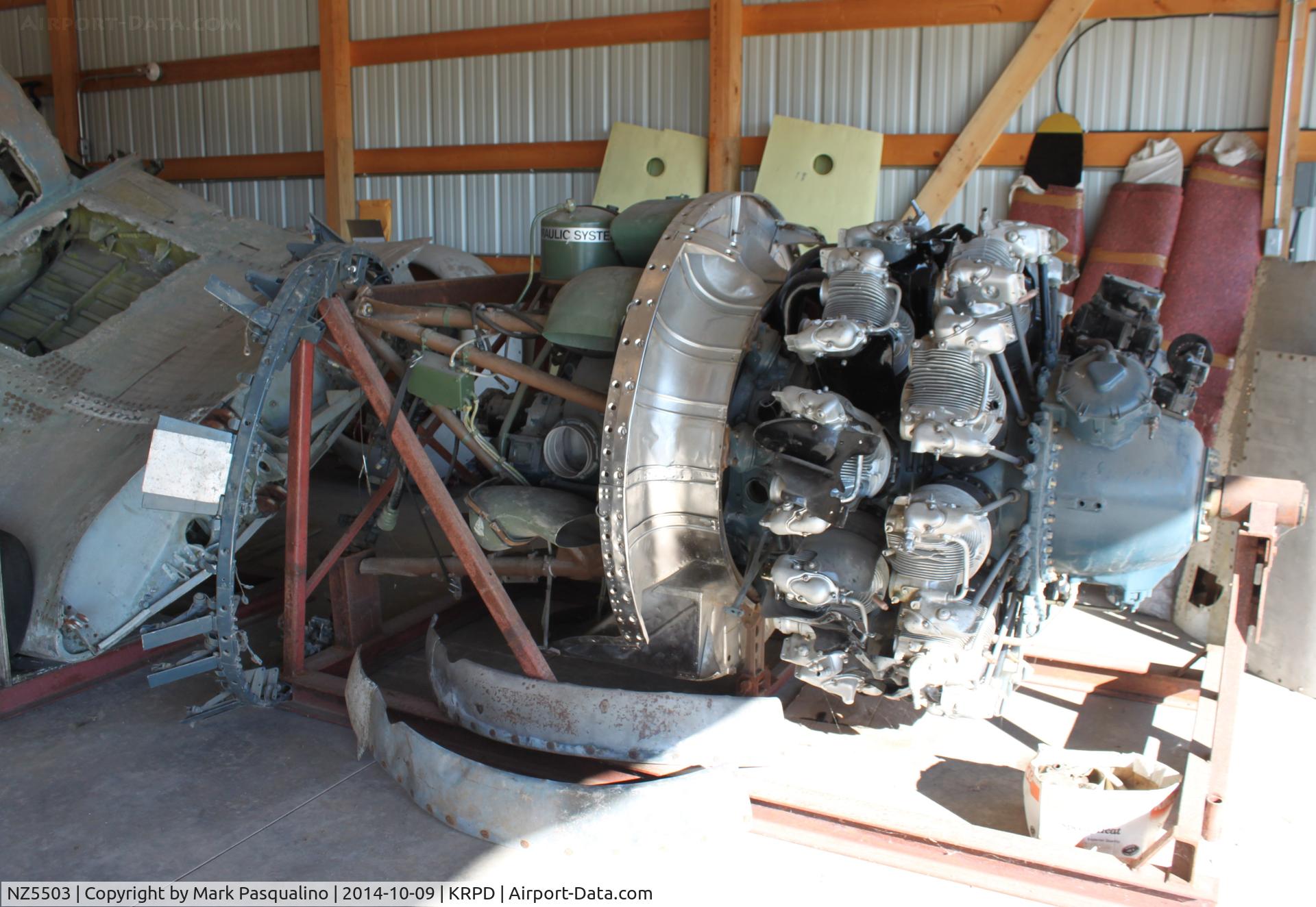 NZ5503, Vought F4U-1A Corsair C/N 5247, Vought F4U-1A