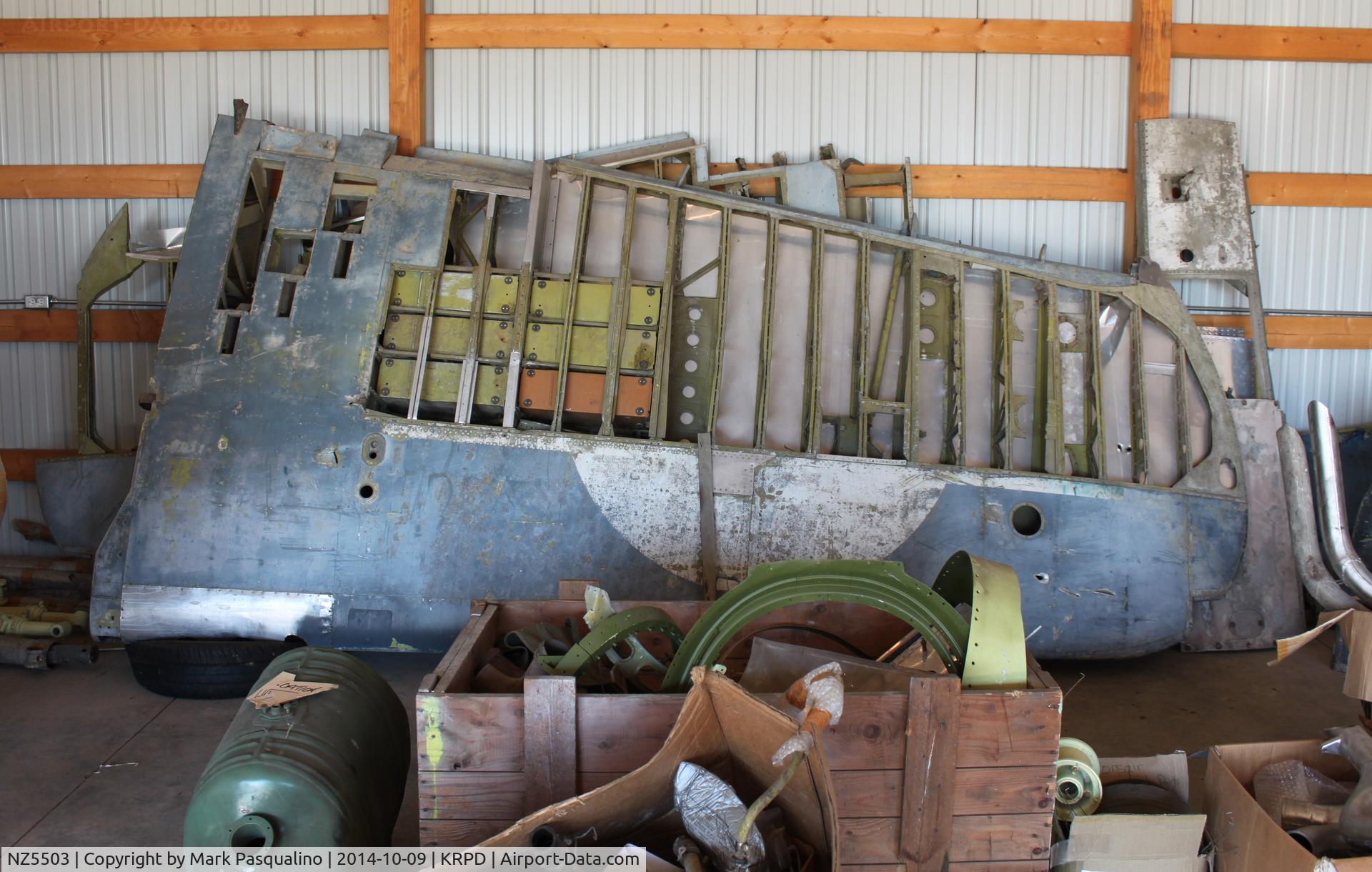 NZ5503, Vought F4U-1A Corsair C/N 5247, Vought F4U-1A