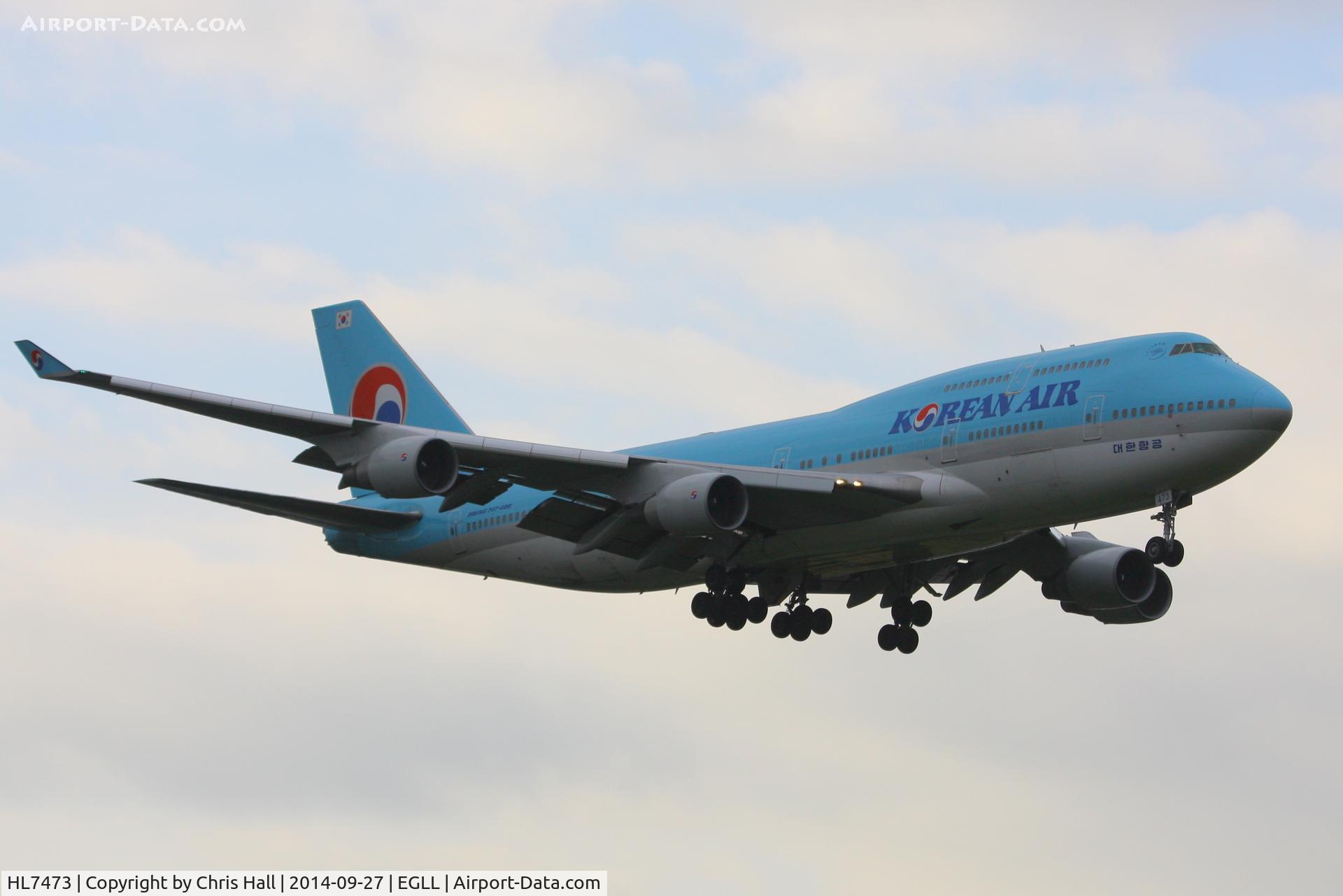 HL7473, 1996 Boeing 747-4B5 C/N 28335, Korean Airlines