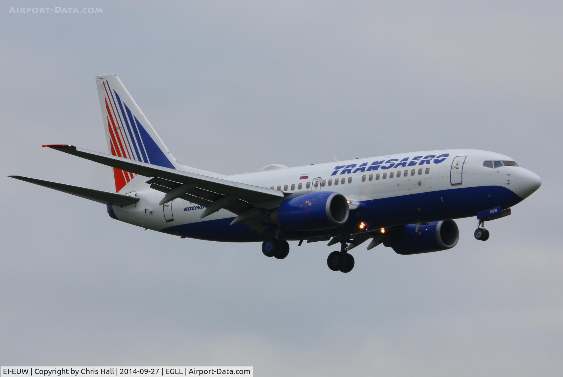 EI-EUW, 2004 Boeing 737-7Q8 C/N 29350, Transaero Airlines