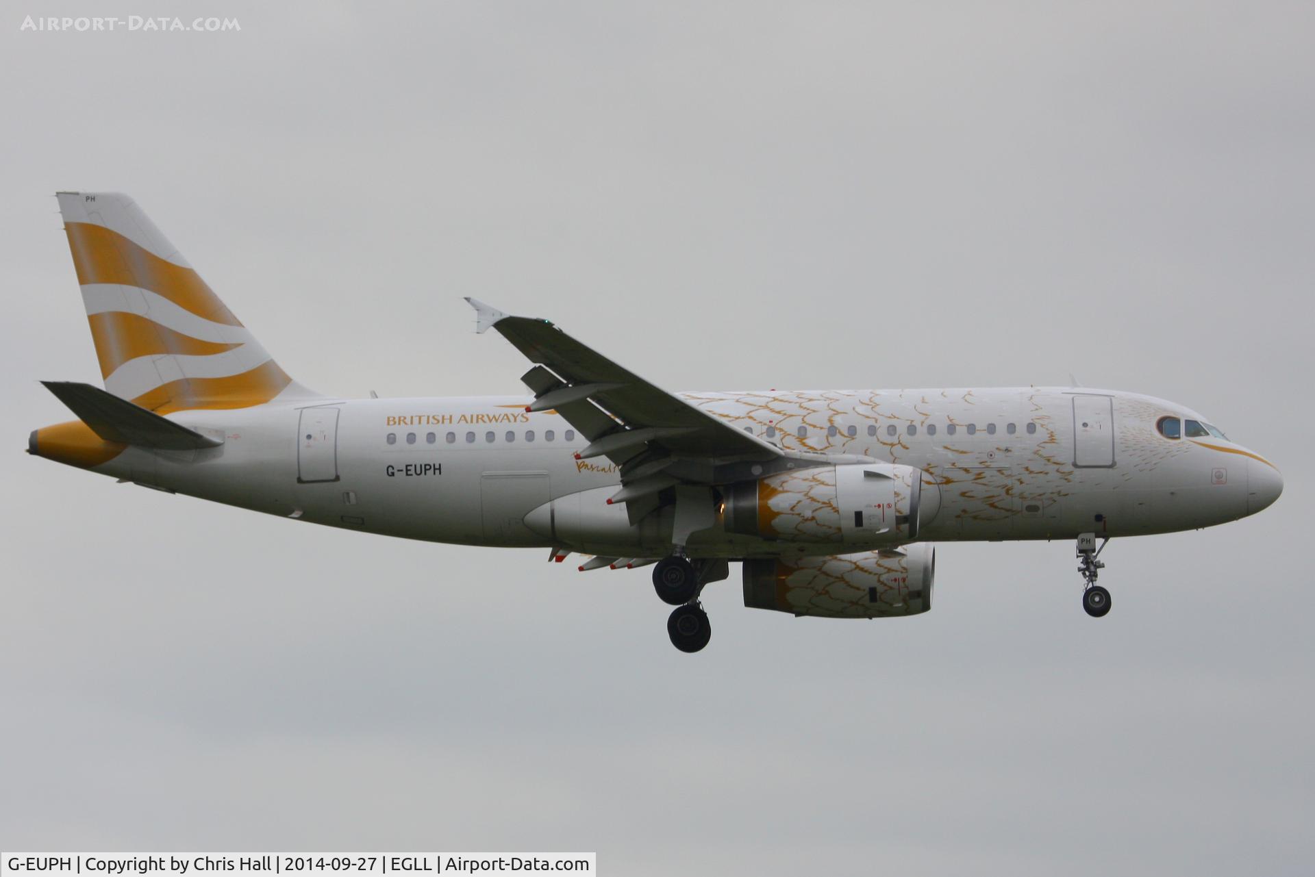 G-EUPH, 2000 Airbus A319-131 C/N 1225, British Airways