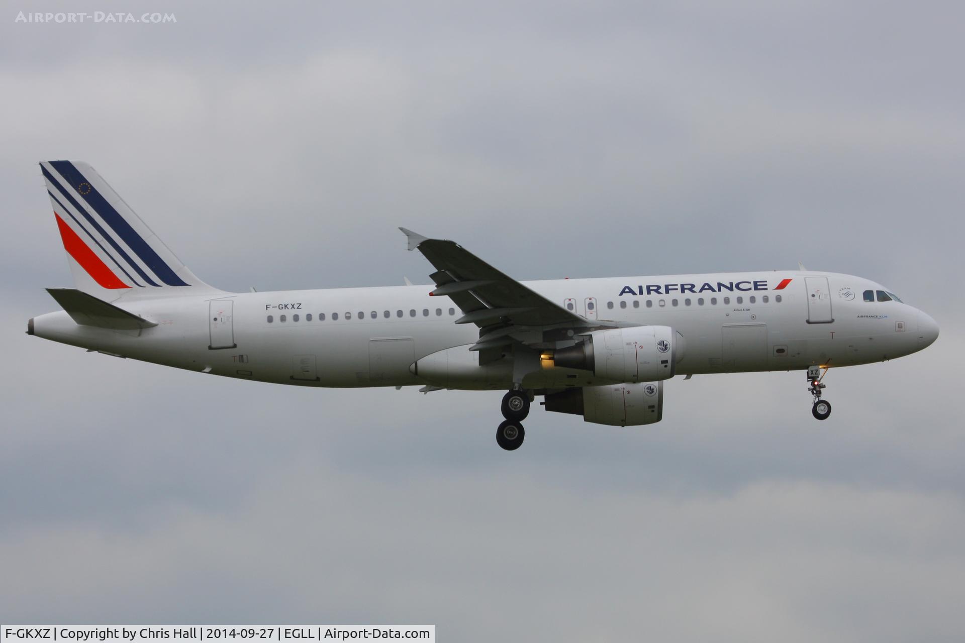 F-GKXZ, 2009 Airbus A320-214 C/N 4084, Air France