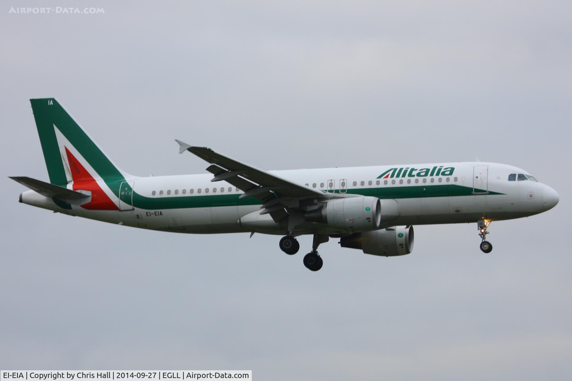 EI-EIA, 2010 Airbus A320-216 C/N 4195, Alitalia