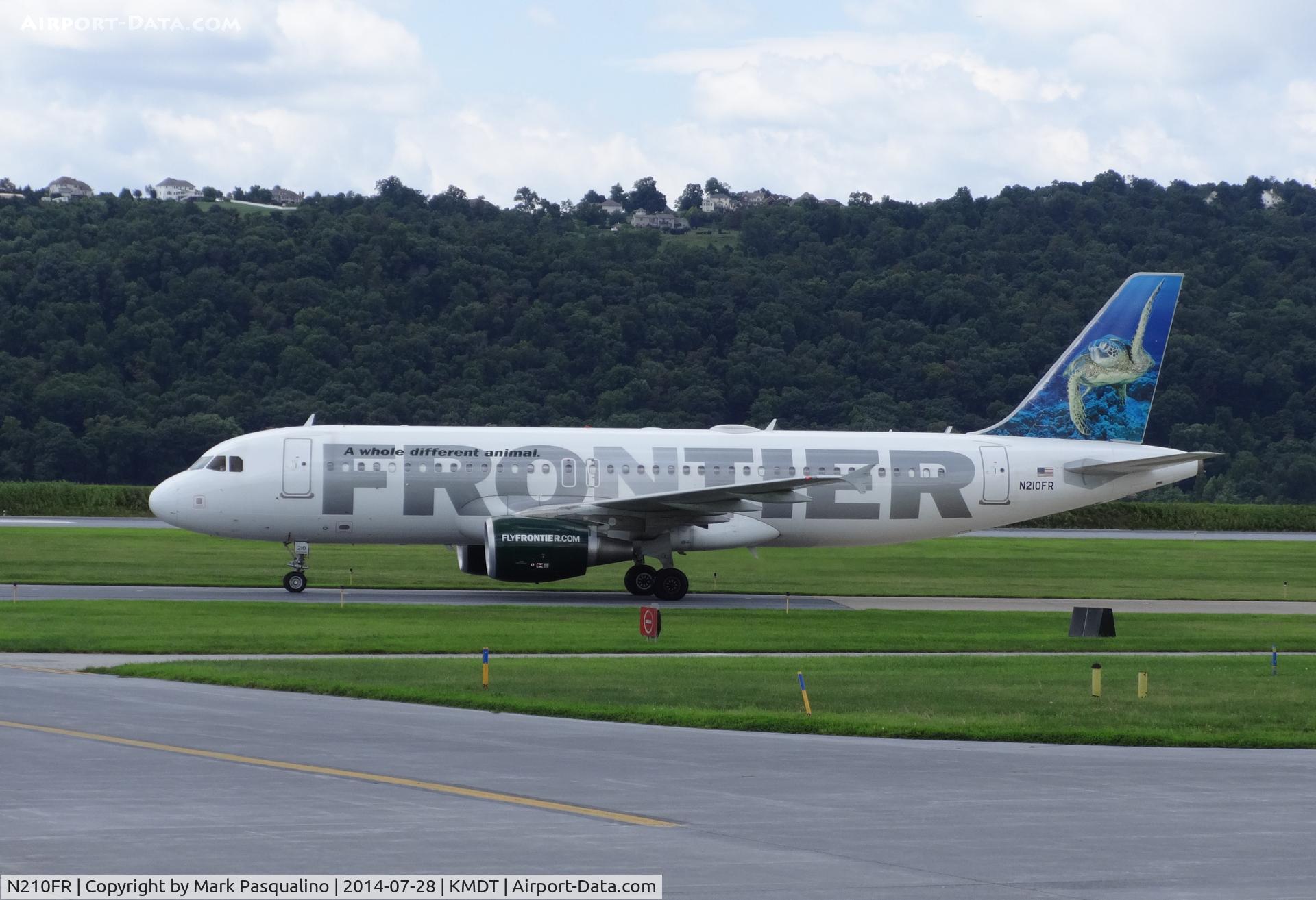 N210FR, 2011 Airbus A320-214 C/N 4668, Airbus A320