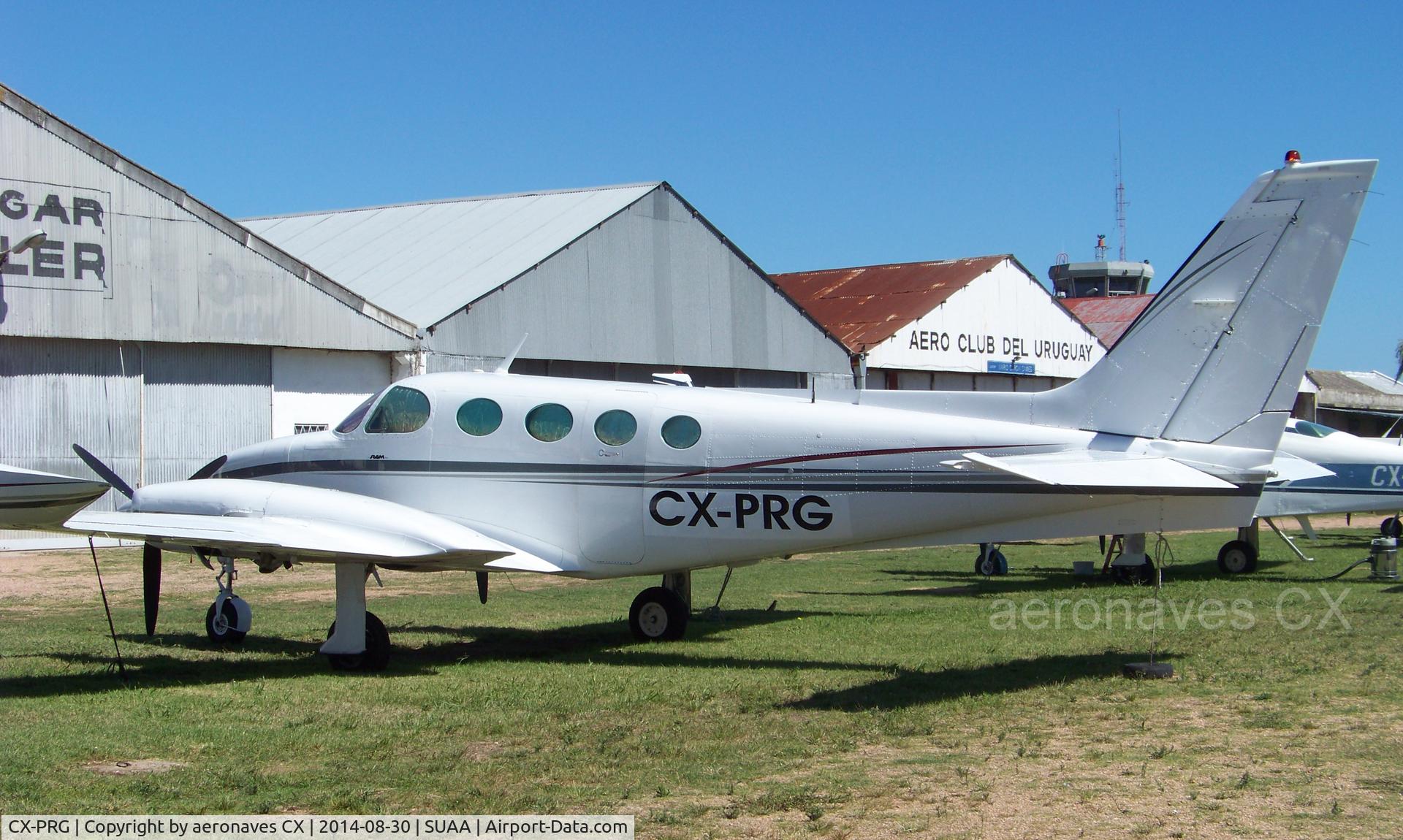 CX-PRG, 1980 Cessna 335 C/N 335-0057, Hangarado en Aeropuerto Angel S. Adami.
