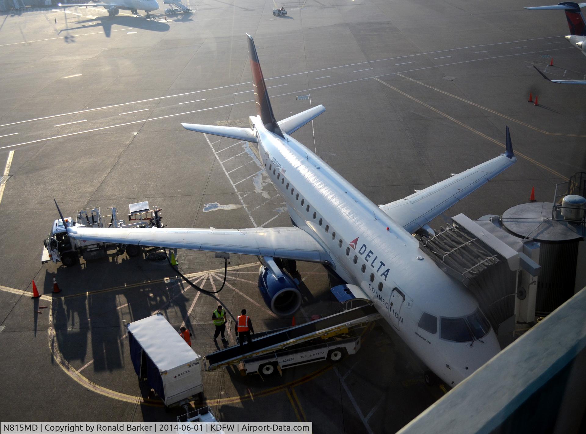 N815MD, 2004 Embraer 170SU (ERJ-170-100SU) C/N 17000034, Ramp DFW