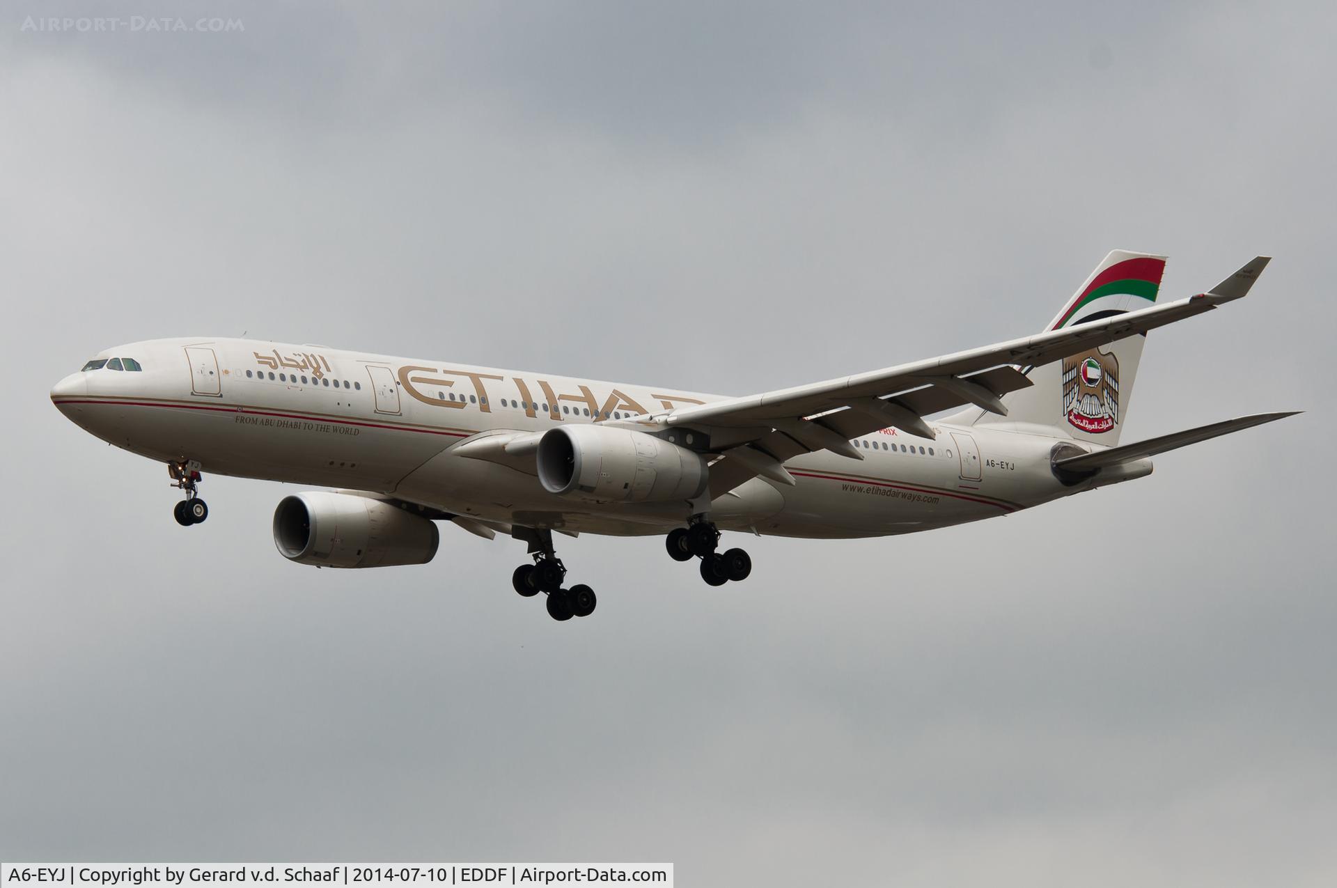 A6-EYJ, 2006 Airbus A330-243 C/N 737, Taken at Frankfurt
