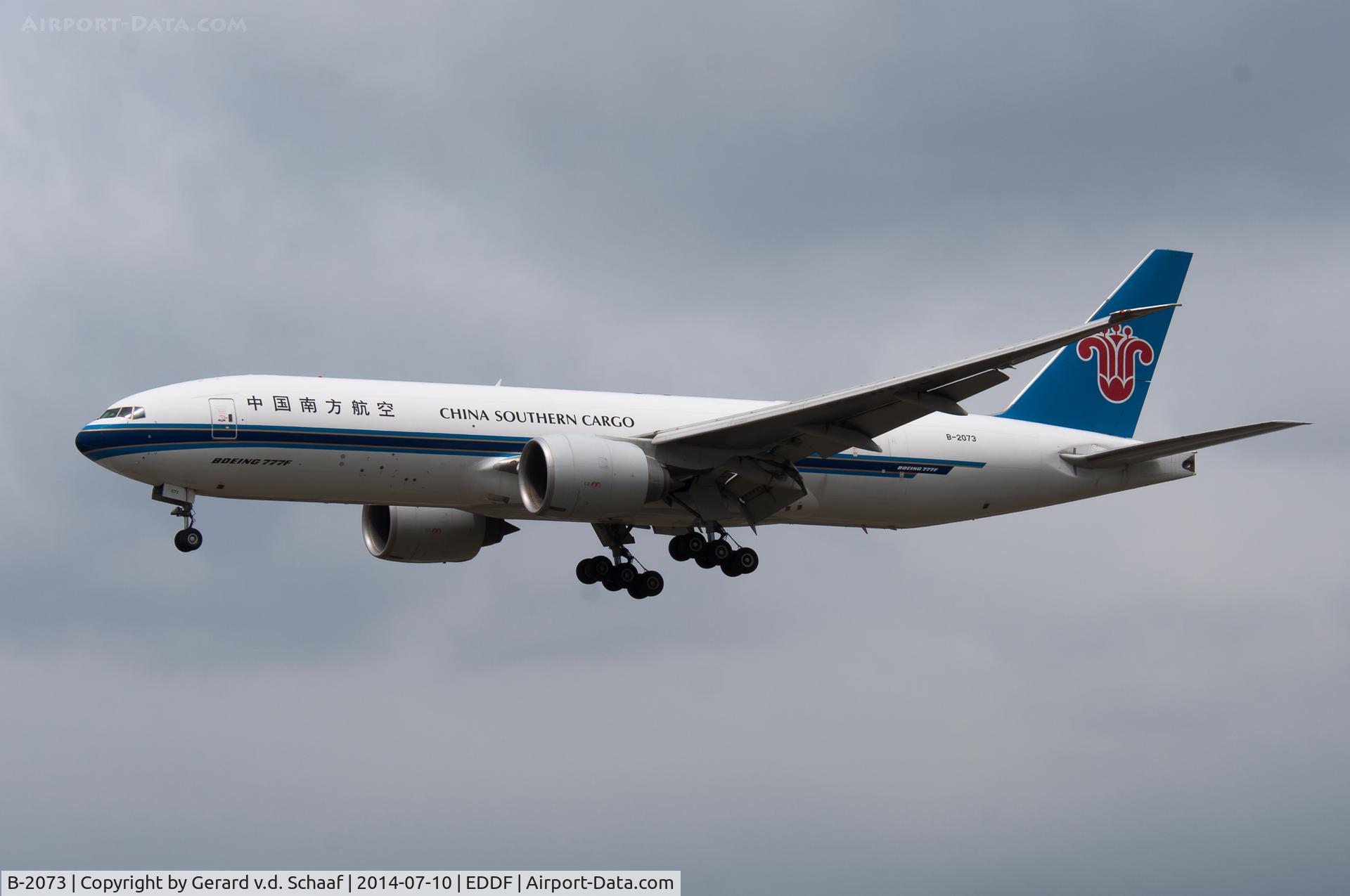 B-2073, 2009 Boeing 777-F1B C/N 37311, Taken at Frankfurt