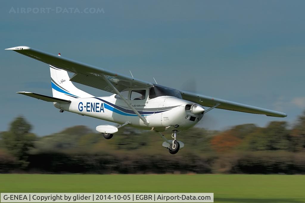 G-ENEA, 1971 Cessna 182P Skylane C/N 182-60895, Interesting approach!